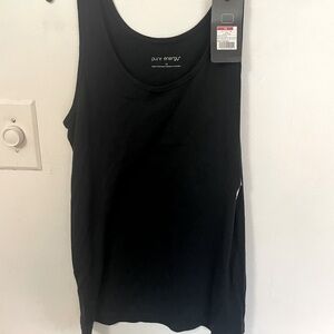 Women’s Pure Energy Black Tank Top 1X New